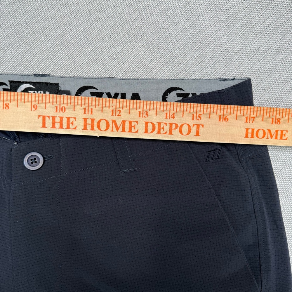 Zyia‎ Active Men’s Navy Blue Pants Comfort Waistband Size Medium - Picture 6 of 7